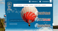Desktop Screenshot of habalon.cz
